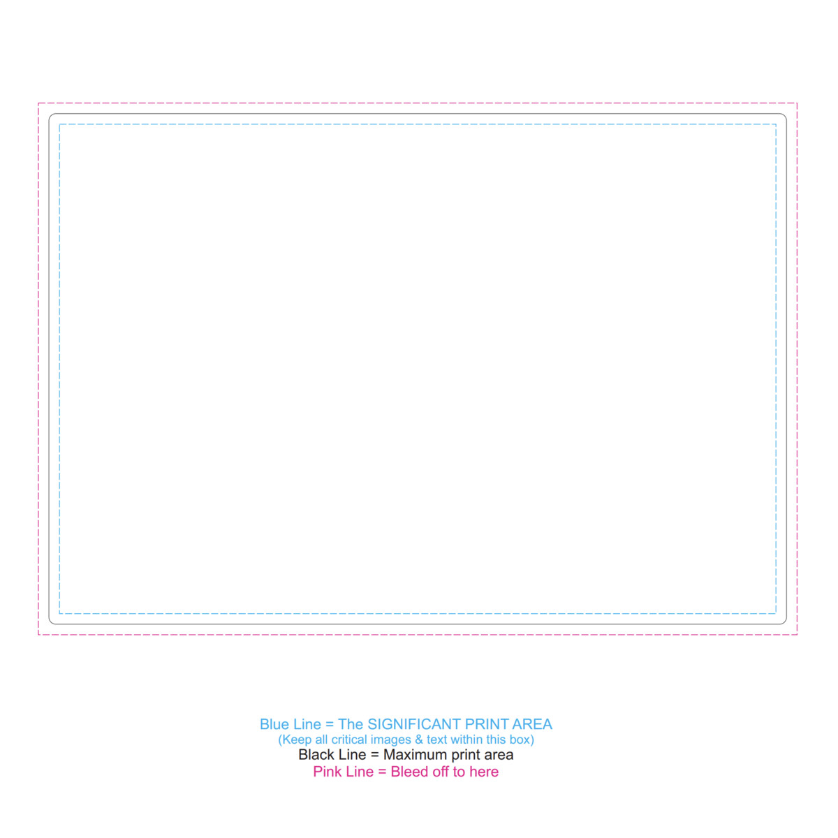 Fridge Magnet 210 x 145mm - Rectangle Front