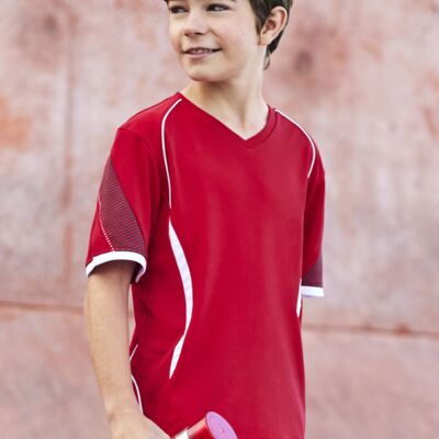 Kids Cooldry Razor V Neck Tee (Clearance) Thumbnail