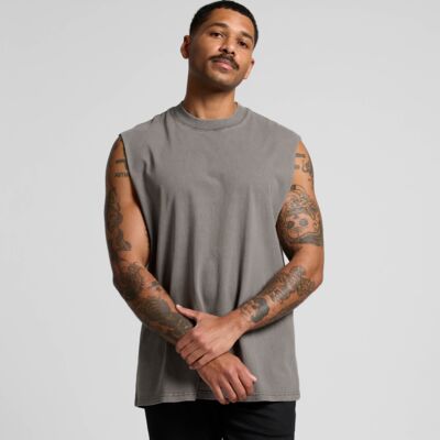 Mens Heavy Faded Tank Thumbnail
