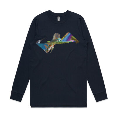 "Water" Base Long Sleeve Cuff TShirt Thumbnail