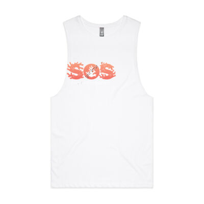"SOS: Save Our Symbionts" Barnard Tank Tee Thumbnail