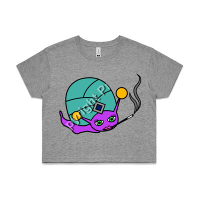 "Gigi Gastropod" Crop Tee Thumbnail