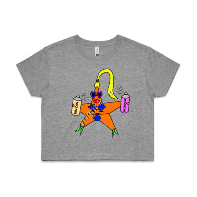 'Sandy Starfish' Crop Tee Thumbnail