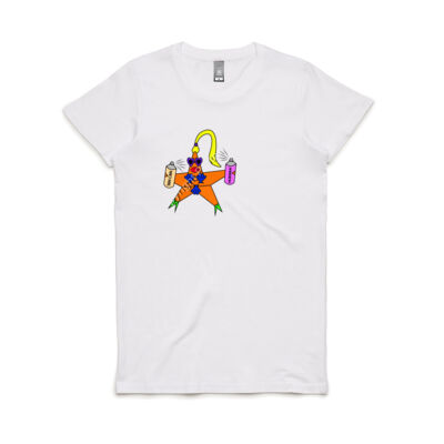 'Sandy Starfish' Crew Neck Tee Thumbnail