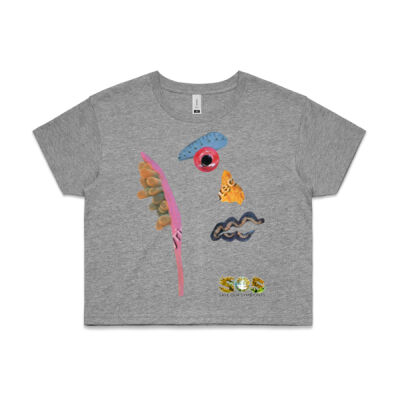 'Plato, The Pacific' Crop Tee Thumbnail