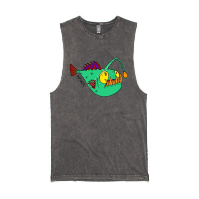 'Archie Anglerfish' Stone Wash Barnard Tank Thumbnail