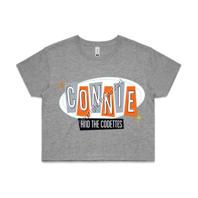 'Connie and The Codettes' Crop Tee Thumbnail