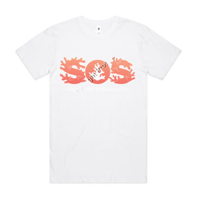 'SOS: Save Our Symbionts' Colour Block Tee Thumbnail