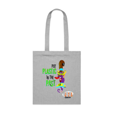 'Put Plastic In The Past' Tote Bag Thumbnail
