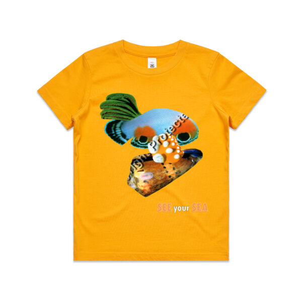 'Canaque, The Coral Sea' Kids Tee (Sizes 2 - 6) Thumbnail