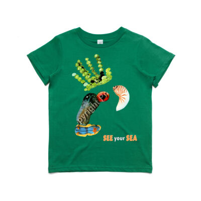 'Sido, The Solomon Sea' Kids Tee (size 2 - 6)  Thumbnail
