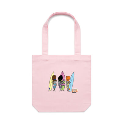'The Codette Surfers' Tote Bag Thumbnail