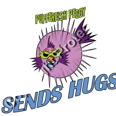 Pufferfish Peggy Sends Hugs Thumbnail
